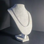 Cadena Doble Grumet de Plata • 67 cm largo • 5,5 mm ancho