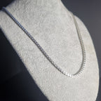 Cadena Veneciana de Plata • 67 cm largo • 2 mm ancho