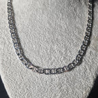 Cadena Gucci de Plata • 68 cm largo • 6 mm ancho