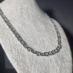 Cadena Gucci de Plata • 68 cm largo • 6 mm ancho