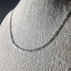 Cadena Cartier de Plata • 56 cm largo • 2,5 mm ancho