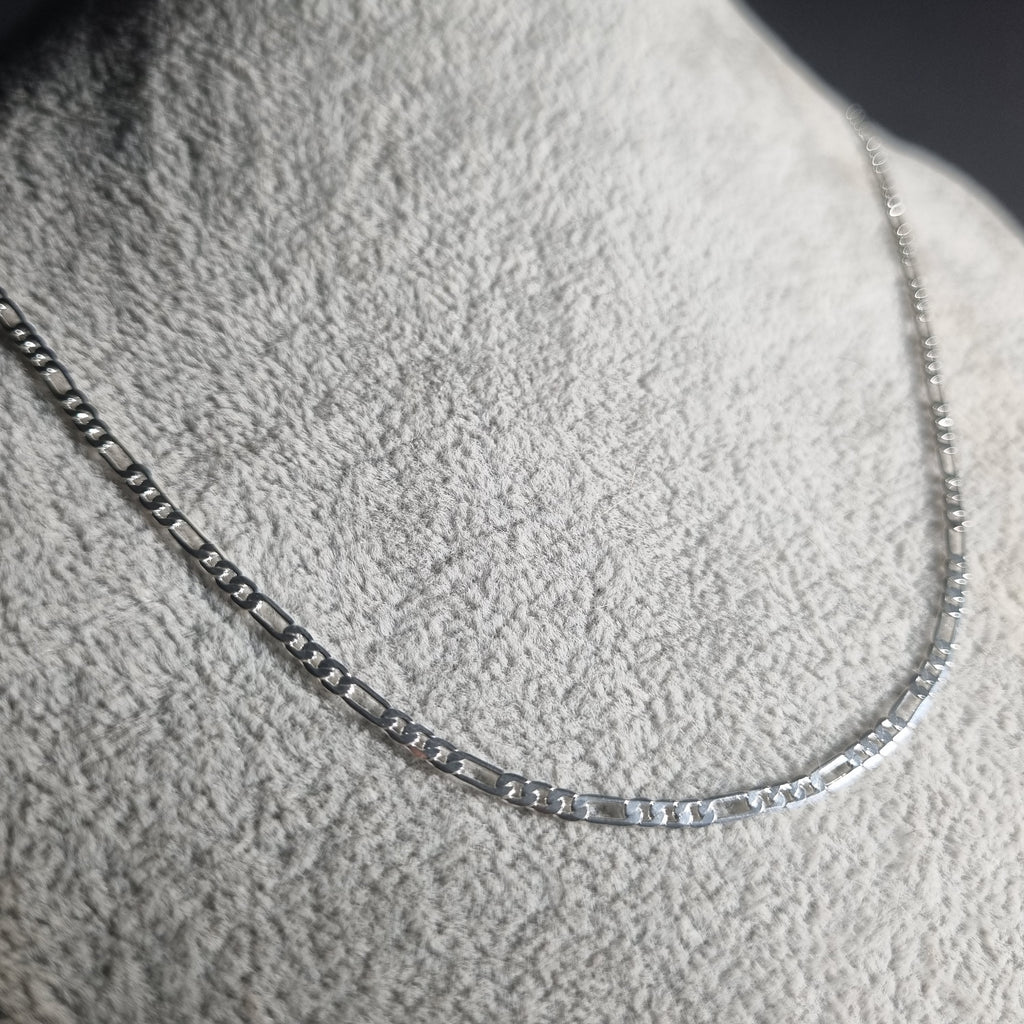 Cadena Cartier de Plata • 56 cm largo • 2,5 mm ancho