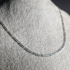 Cadena Cartier de Plata • 56 cm largo • 2,5 mm ancho