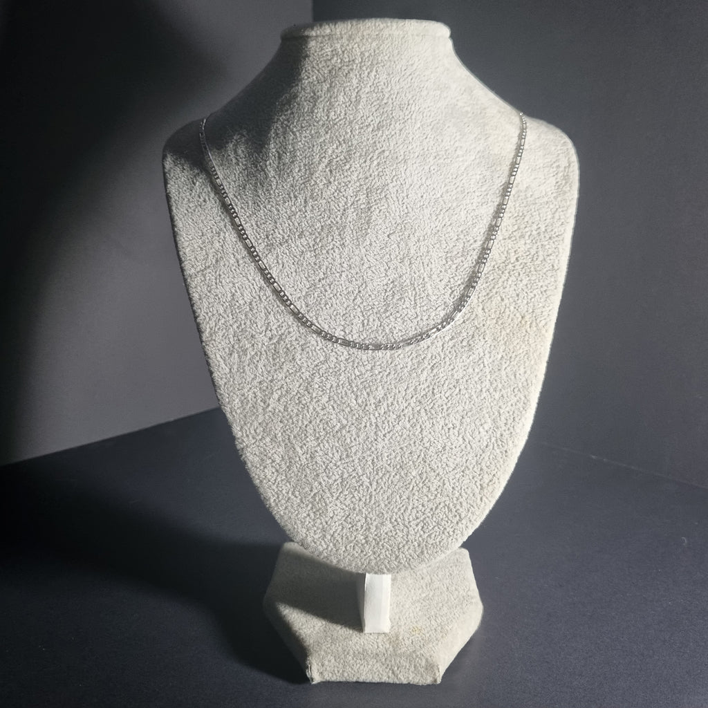 Cadena Cartier de Plata • 56 cm largo • 2,5 mm ancho