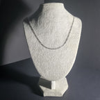 Cadena Cartier de Plata • 56 cm largo • 2,5 mm ancho