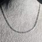 Cadena Cartier de Plata • 56 cm largo • 2,5 mm ancho