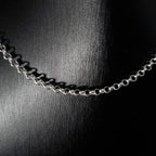 Cadena Rolon de Plata • 60 cm largo • 4 mm ancho