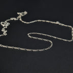 Cadena Cartier de Plata • 60 cm largo • 2 mm ancho