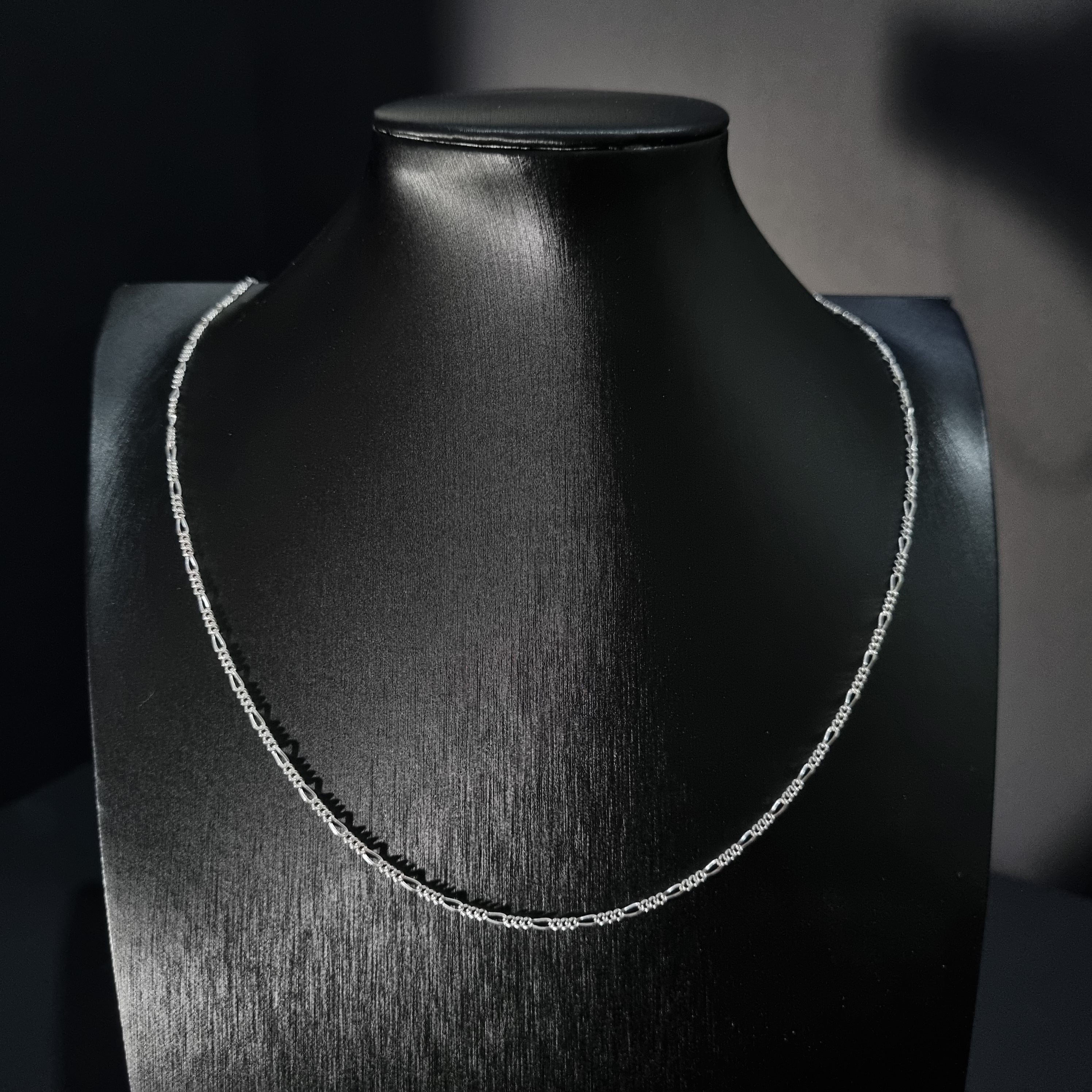 Cadena Cartier de Plata • 60 cm largo • 2 mm ancho