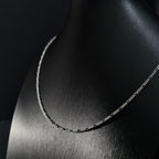 Cadena Cartier de Plata • 60 cm largo • 2 mm ancho