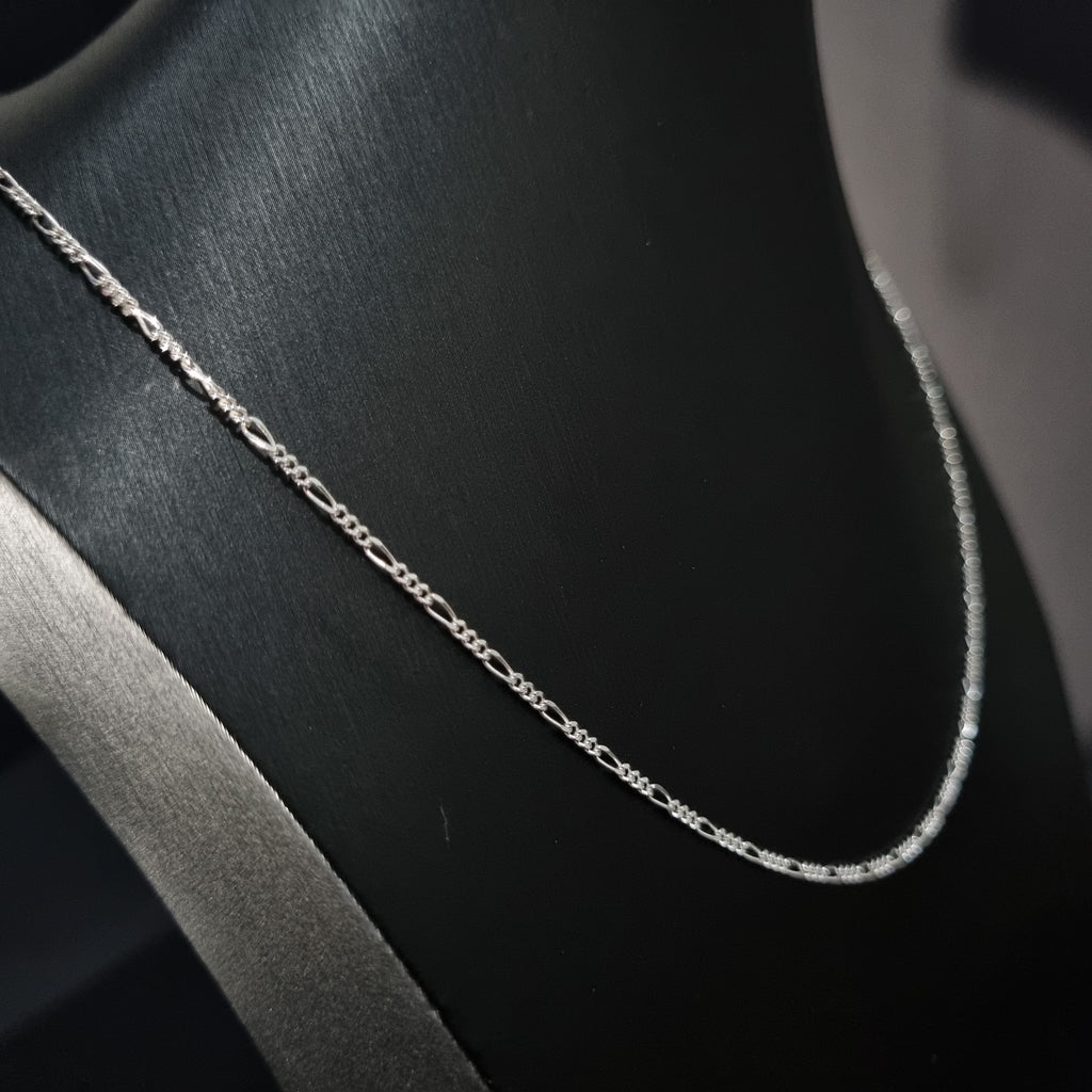 Cadena Cartier de Plata • 60 cm largo • 2 mm ancho