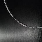 Cadena Cartier de Plata • 60 cm largo • 2 mm ancho