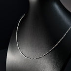 Cadena Cartier de Plata • 60 cm largo • 2 mm ancho