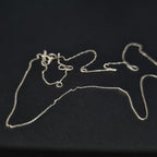 Cadena Veneciana de Plata • 50 cm largo • 0,5 mm ancho